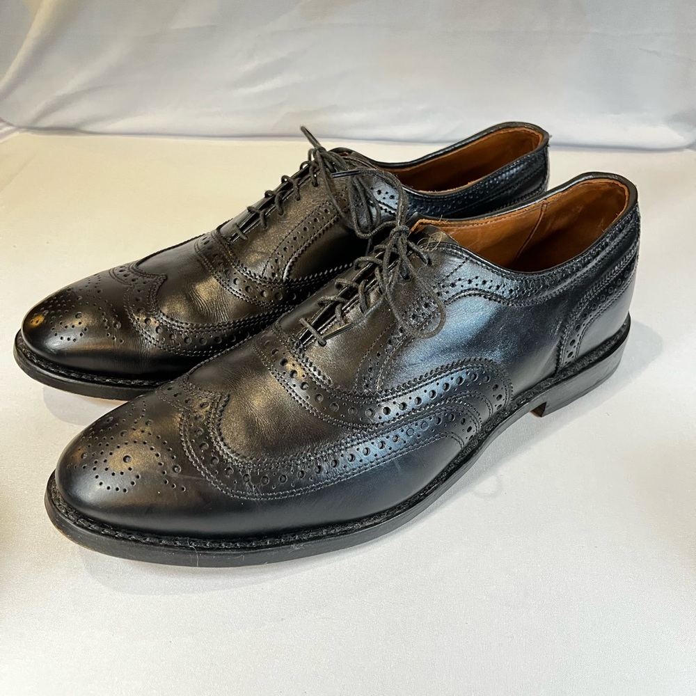 Allen Edmonds McAllister Wingtip Oxfords size 10.5 Men's Leather Dress Shoes